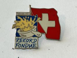 1 Pin Rekord Fondue Fahnen AG