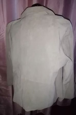 weiche Retro Lederjacke