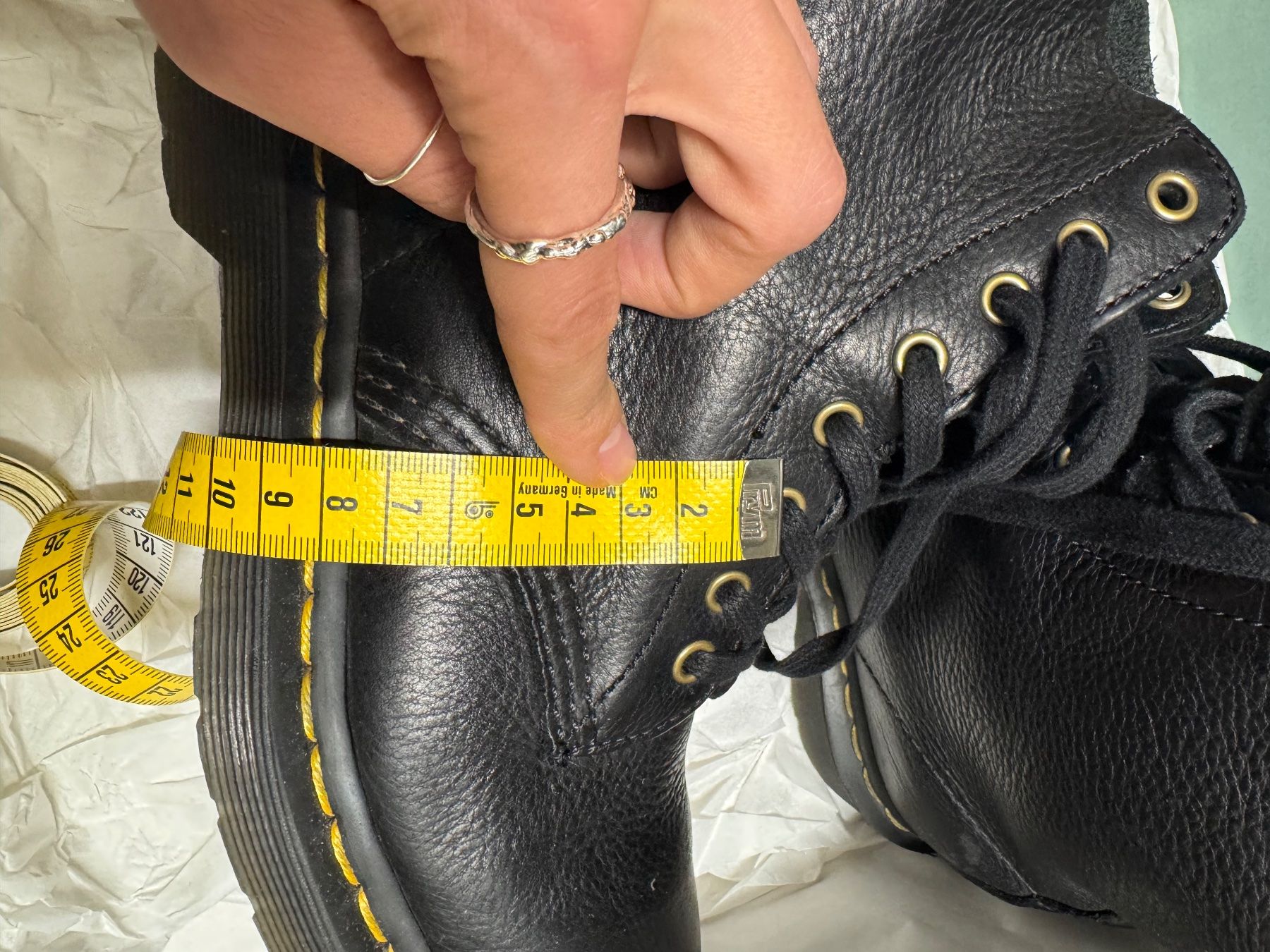 Dr. Martens Scarpe da donna: Dr Martens 1460 pascal black ambassador boots size 37 – Usato da Zürich venduto da gva_r9gs 6