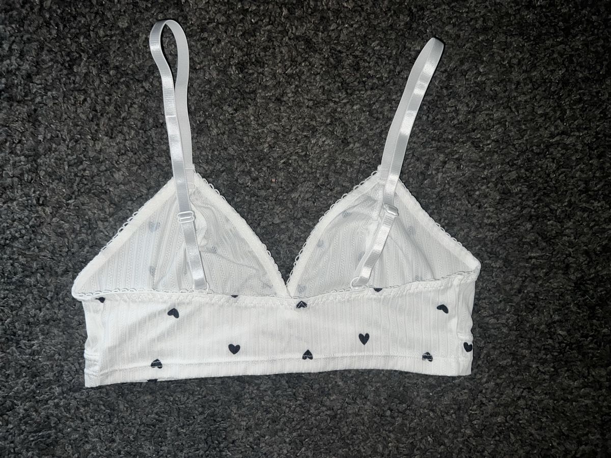 Negligees & Pyjamas: Pyjama Set Damen Weiss Herzchen Gr. M – Neu (gemäss Beschreibung) aus Effretikon von Briga.S. 4