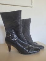 Lederstiefelette