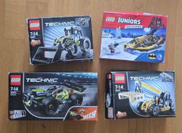 Lot de 4 Boîtes LEGO Technic & Juniors