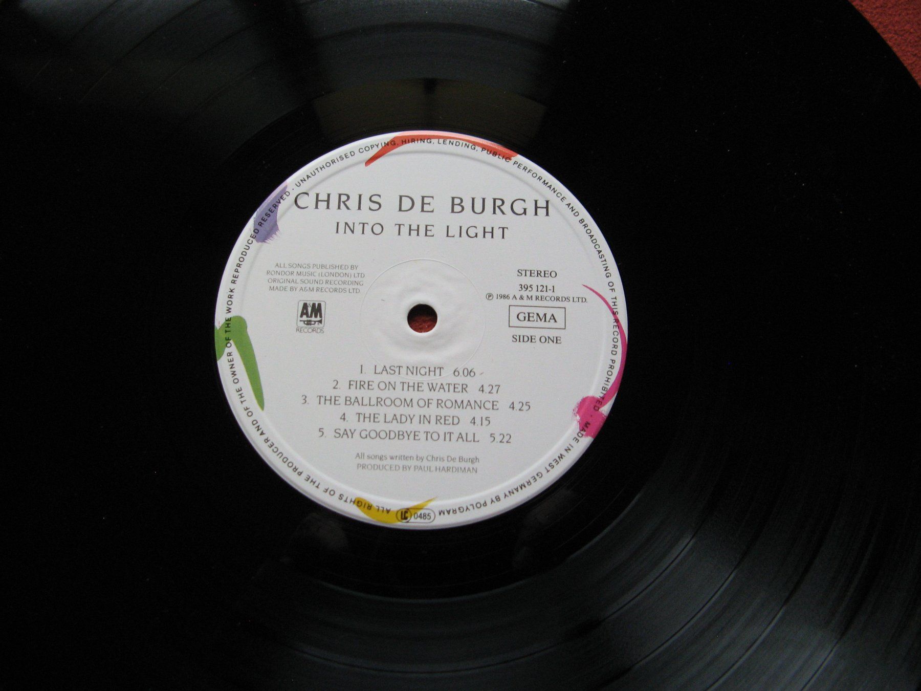 Dischi in vinile: Schallplatte Chris de Burgh Into the light – Usato da Zürich venduto da apil 3