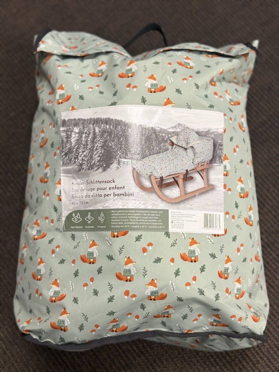 Luge: Kinder Schlittensack – Neuf avec emballage d'origine à Kilchberg ZH par bur_7ypx