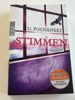 Spiegel Bestseller "Stimmen" von U. Poznanski, Thriller