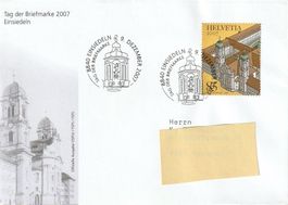 Tag der Briefmarke 2007 Einsiedeln, Umschlag