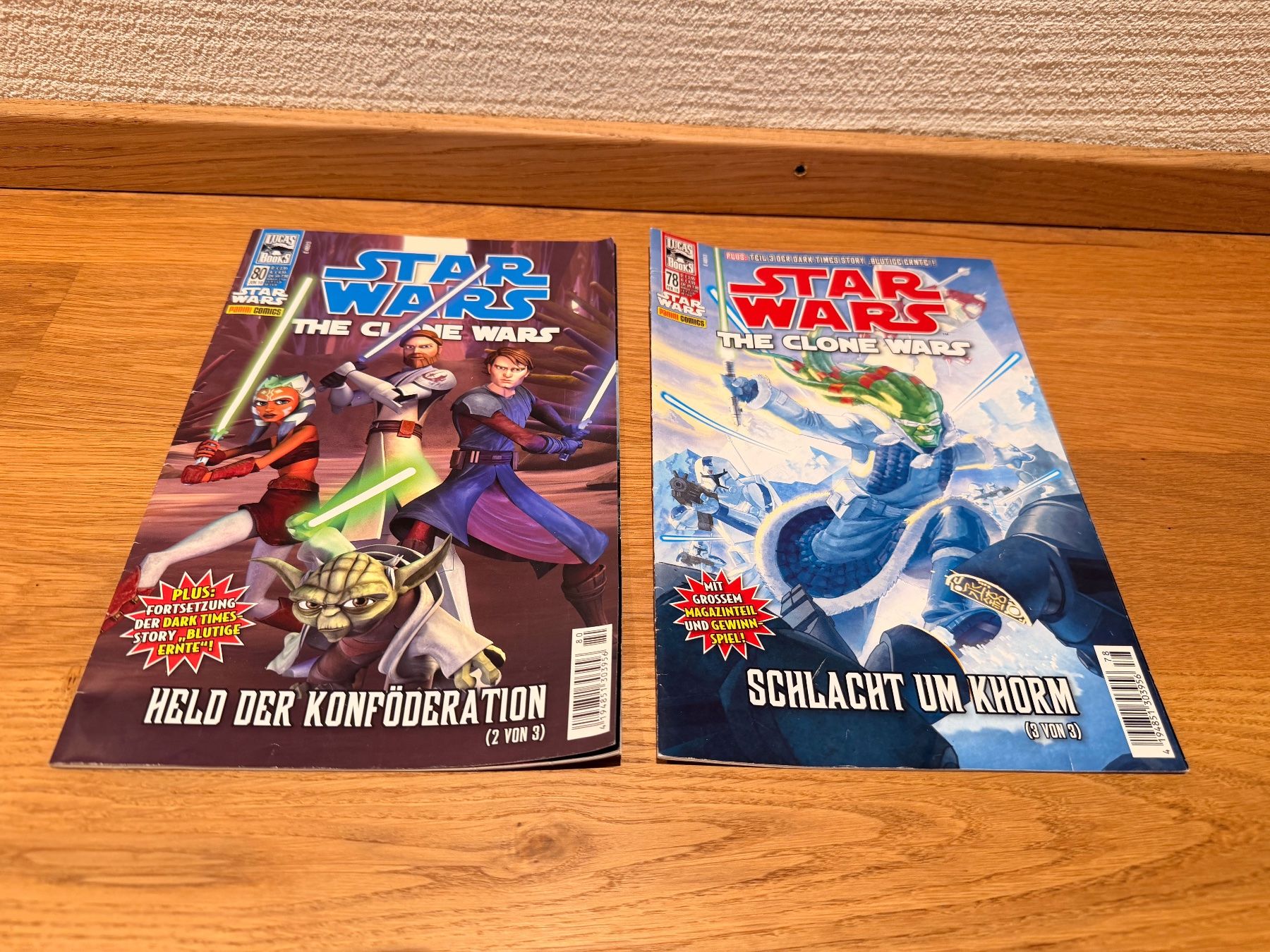 Fumetti: 2x Star Wars The Clone Wars Comic – Usato da Reinach BL venduto da Graphix