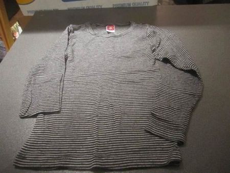 Pullover Gr. 134/140, C&A, schwarz/weiss gestreift
