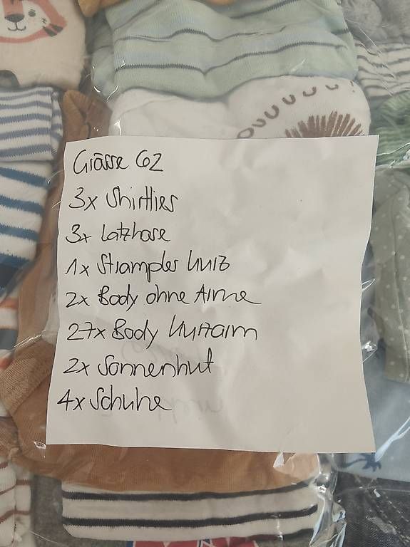 Kleiderpakete & -sets: Kleiderpaket Sommer Grösse 62 – Gebraucht aus Rothenburg von mischi_zischi_1991 1