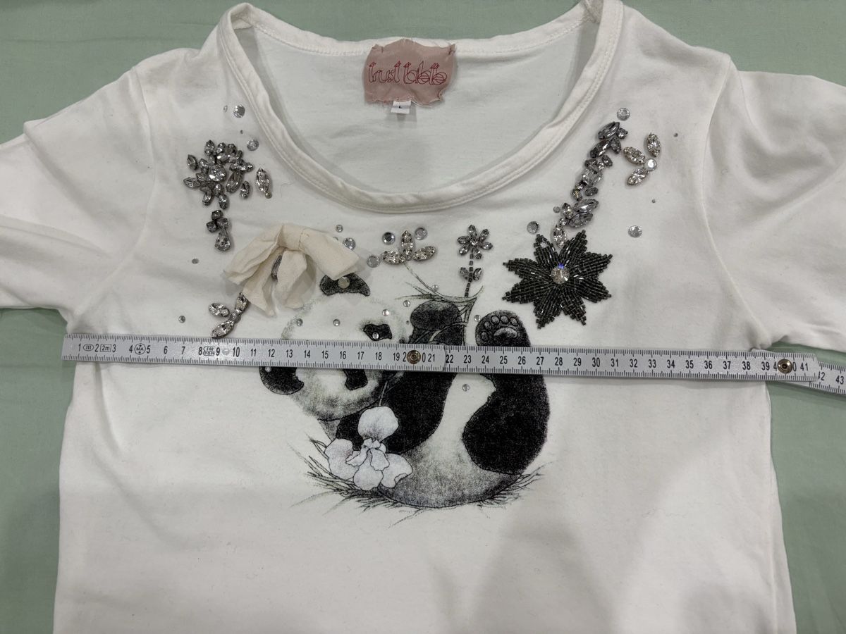 Canottiere & Pantaloni: Maglia con Panda – Nuovo (secondo la descrizione) da Losone venduto da Tilly-nb7t 1