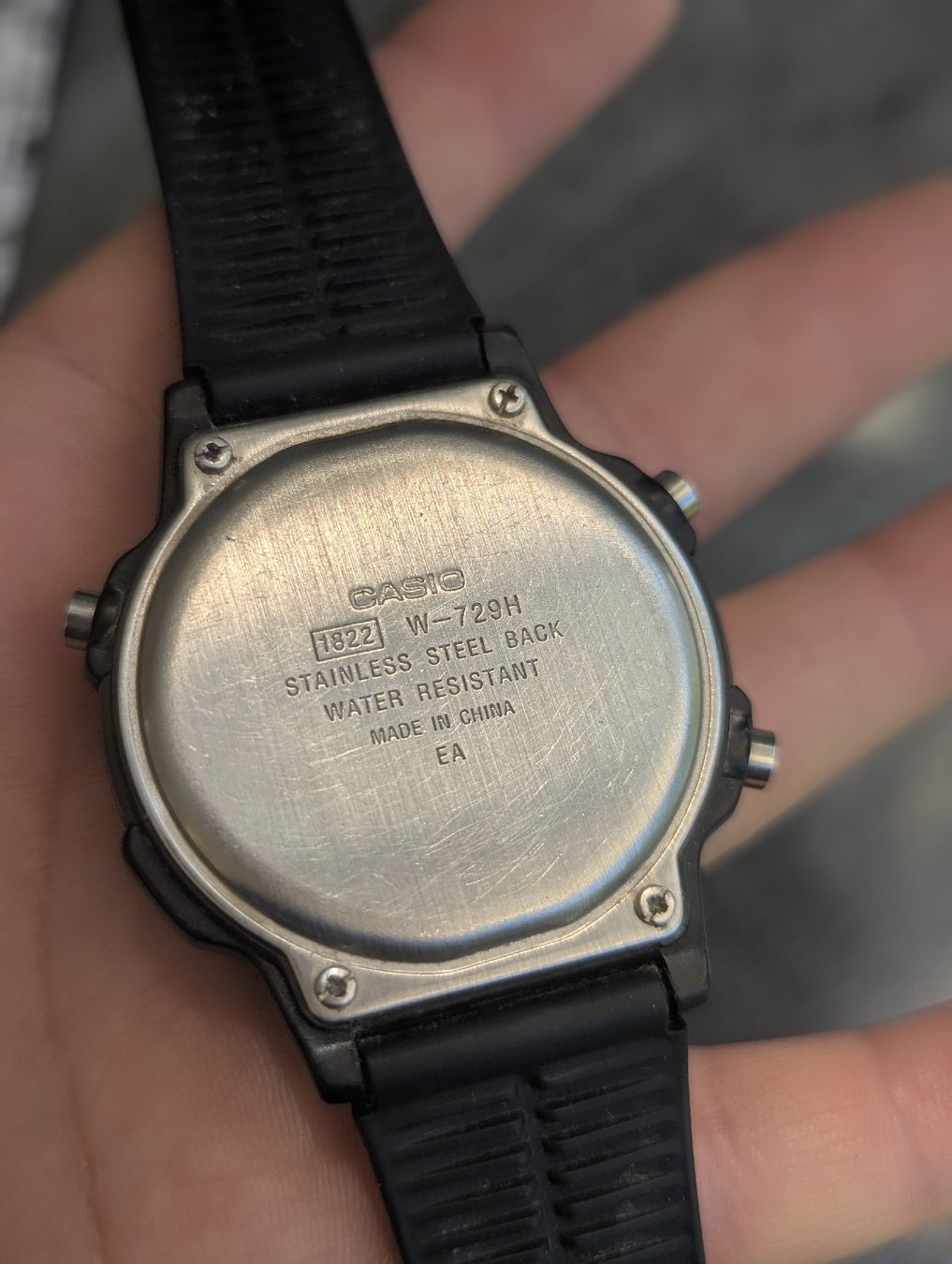 Casio Orologi: Casio W-729H Watch Vintage  – Usato da Erlinsbach SO venduto da Meytalien 3