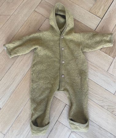 Engel Kinder-Overall Schurwollfleece Grösse 74/80