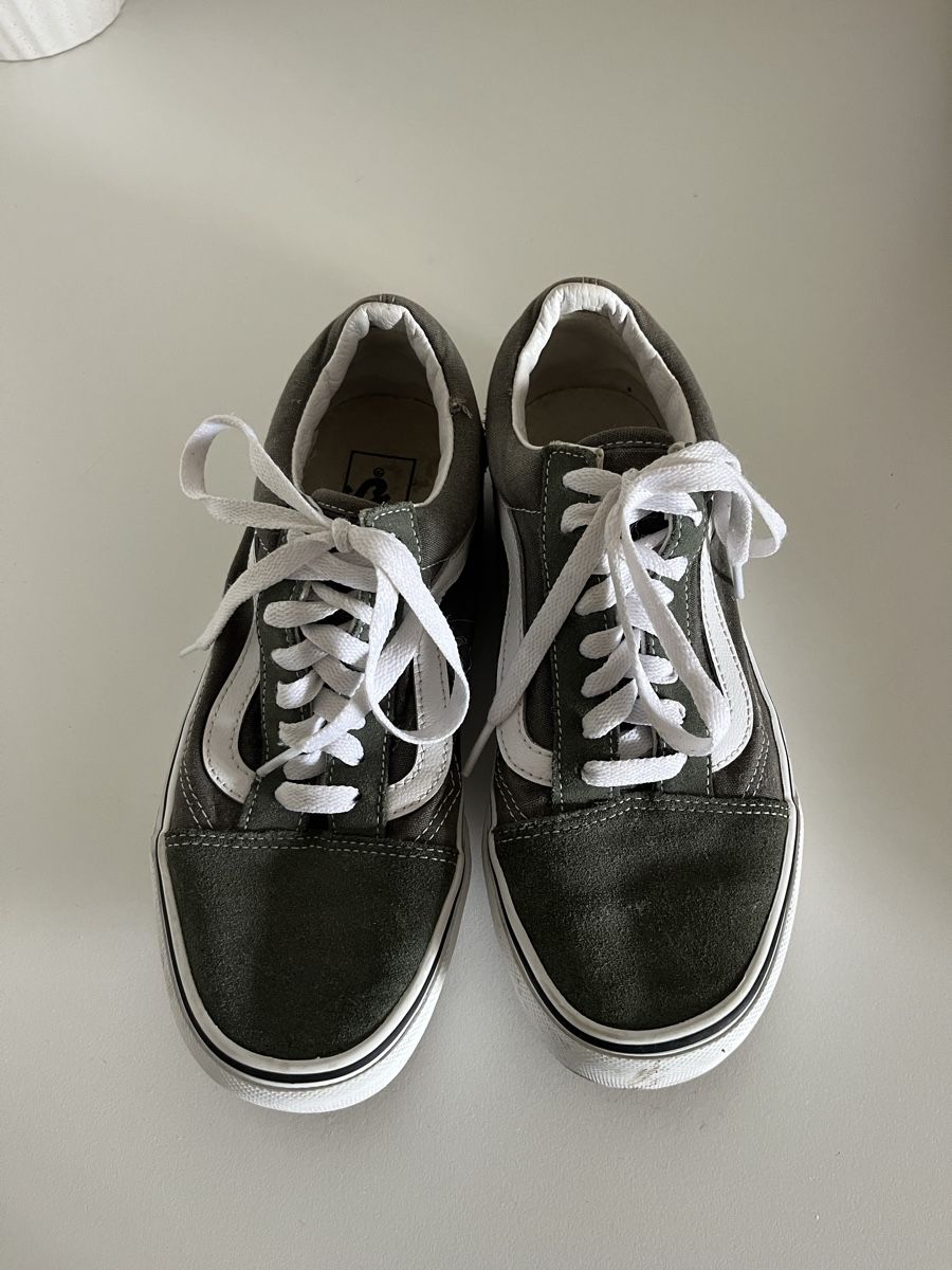 Scarpe da uomo: Vans Sneaker Grün/Weiss Grösse 39 – Nuovo (secondo la descrizione) da Bern venduto da lar_p6m2 1