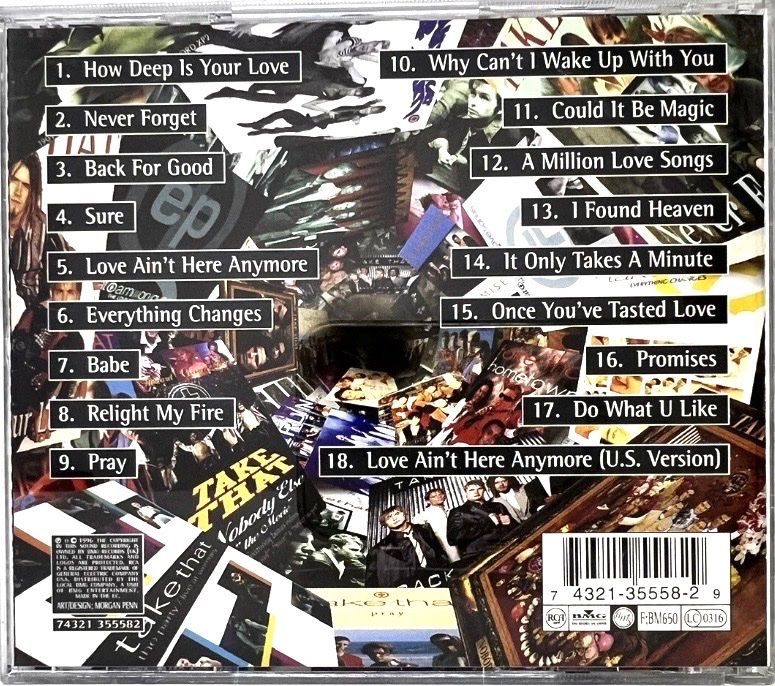 CDs: CD - Take That / Greatest Hits – Gebraucht aus Renan BE von johncactus 1