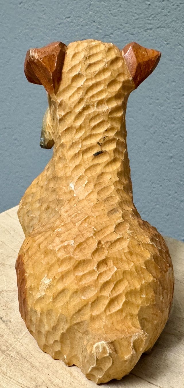 Statuette: Schnitzerei Figur Brienzer Schnitzerei Holz TERRIER 10.5 cm – Usato da Rothrist venduto da Luckywinner 3