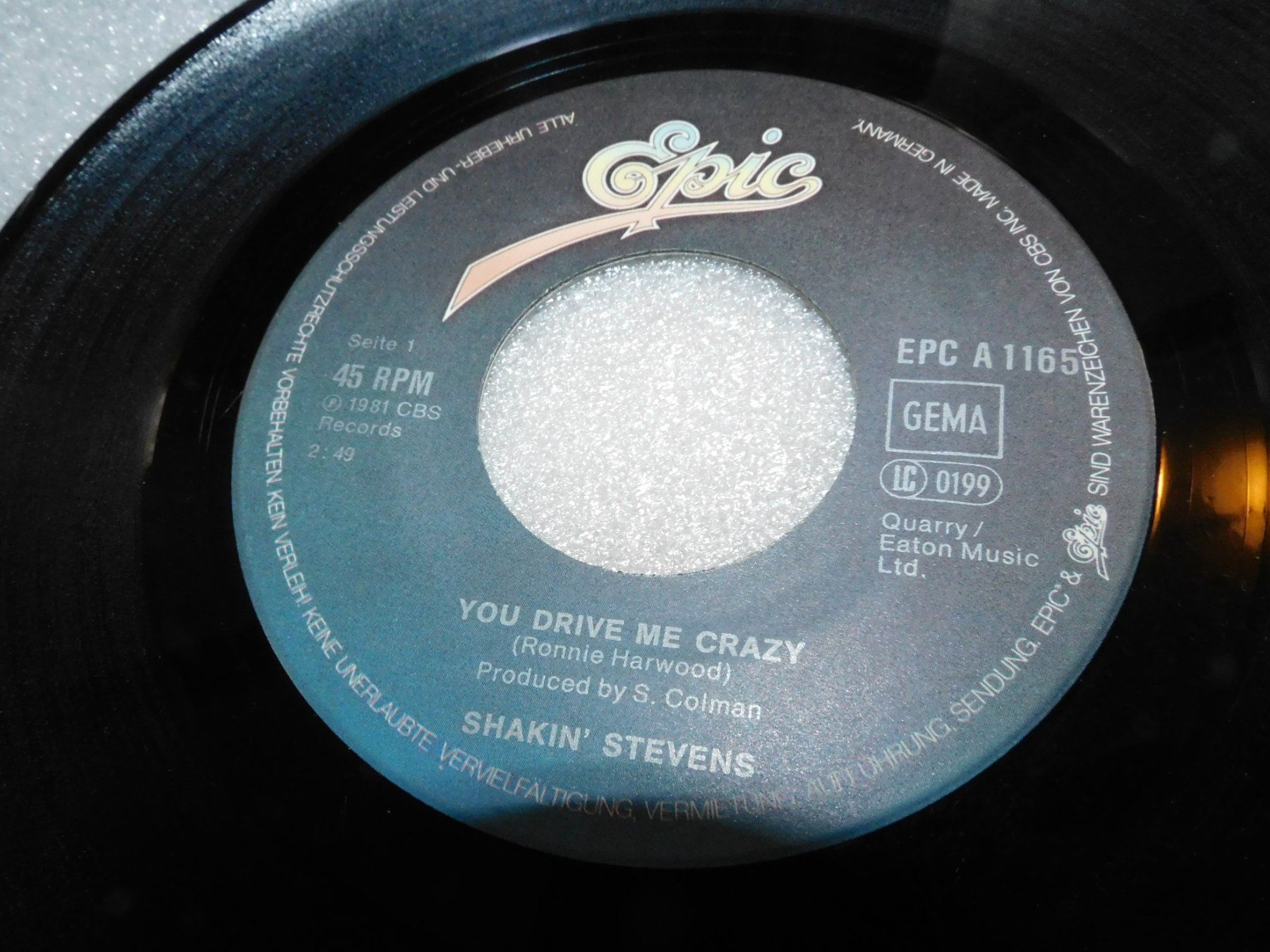 Schallplatten: Single 2 x Shakin Stevens 1981u Bobby Mc Ferrin 1988 – Gebraucht aus Sursee von 76 3