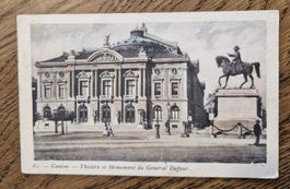 Genève, Théâtte et monu.ent du Général Dufour 1912, n. Töss
