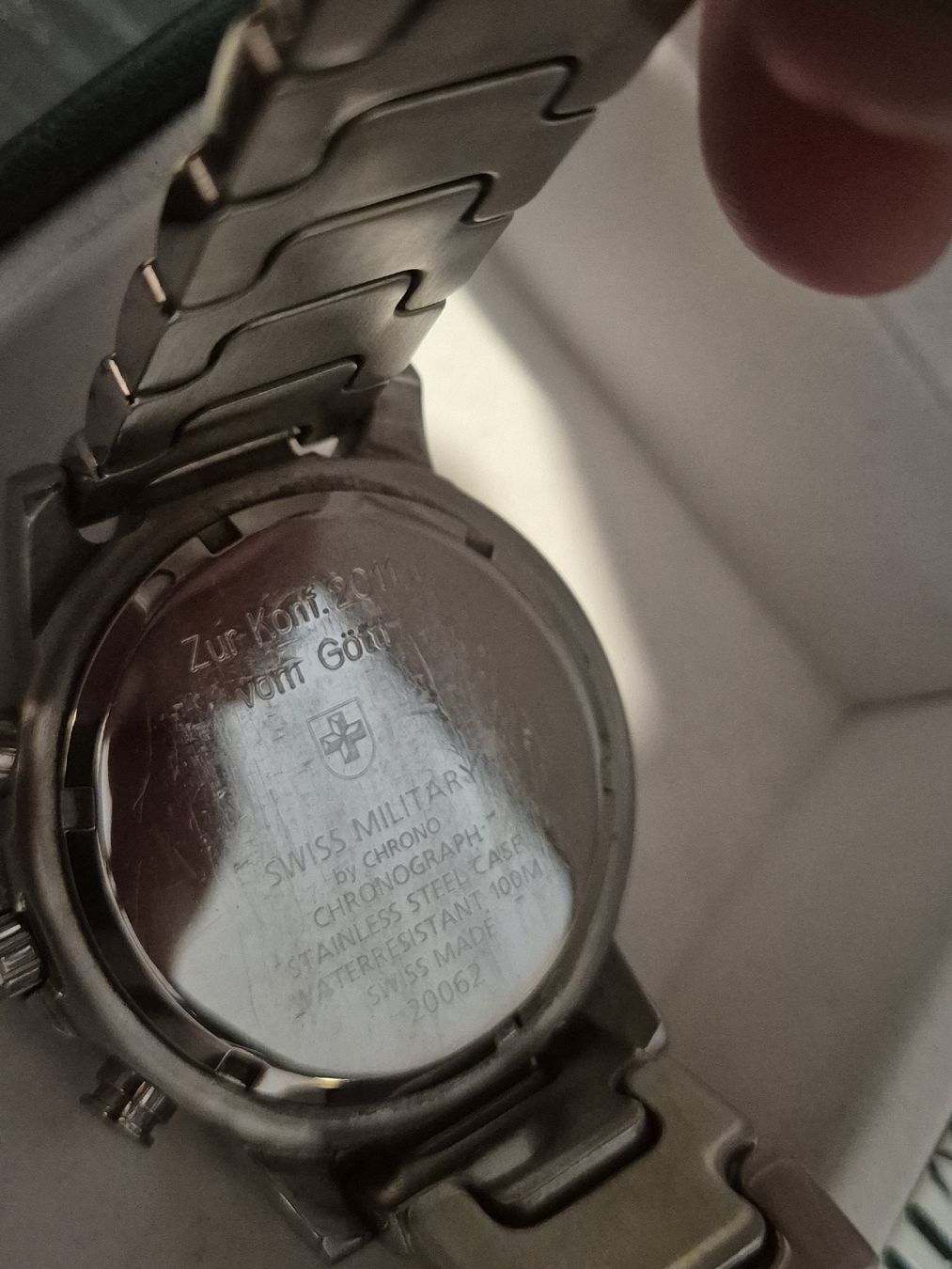 Swiss Military Orologi: Swiss Military Chronograph Stahl  – Usato da Binningen venduto da rom_9ls7 2