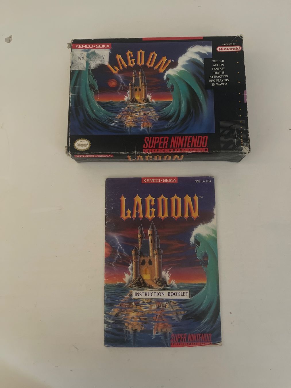 Spiele: Jeu vidéo Super Nintendo Lagoon – Gebraucht aus Renens VD von dan_b8tt 1