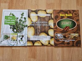 3 Sachbücher Thymian Kartoffel Zimt der Reihe Body Best CH
