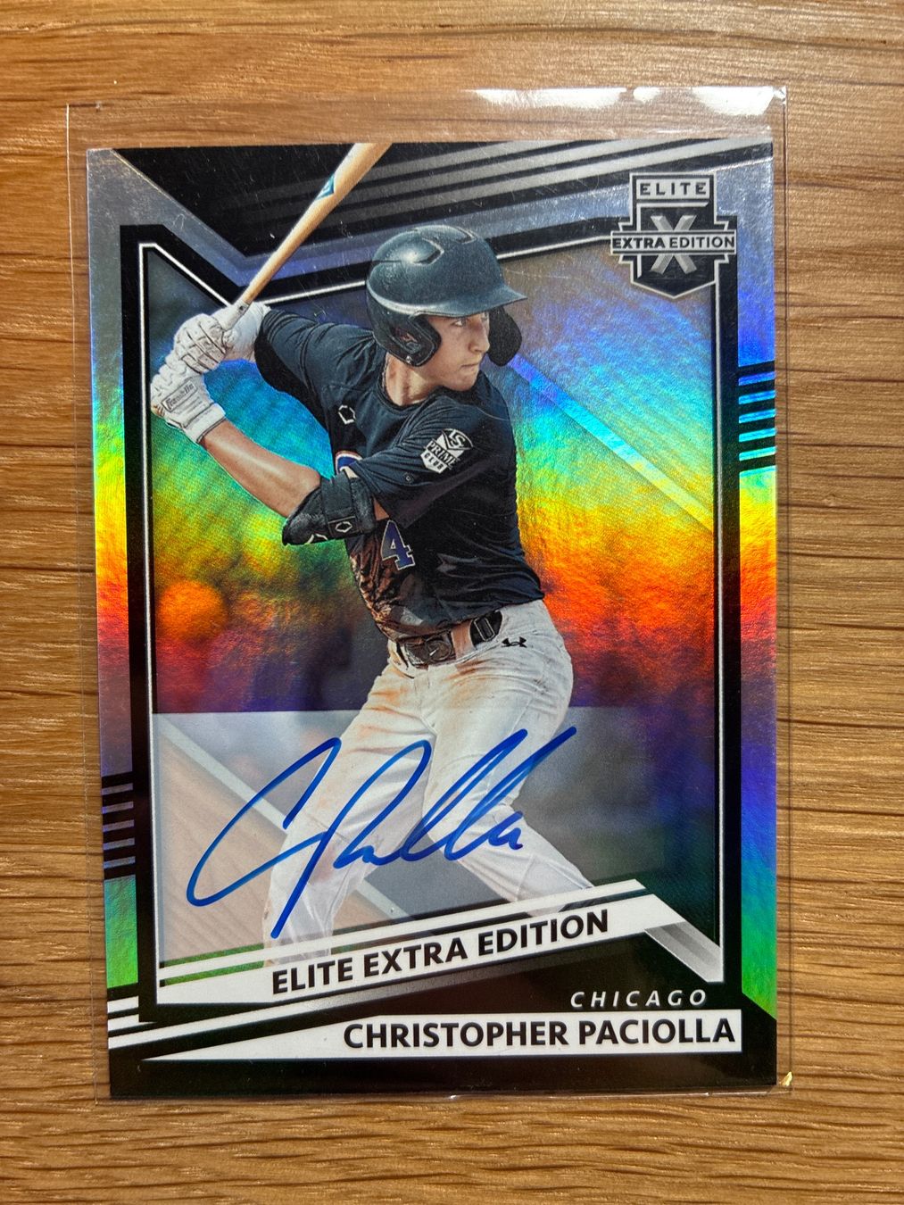Topps Sammelbilder & Trading cards: Panini Extra Christopher Paciolla Chicago Autogramm – Gebraucht aus Wangenried von Garagara