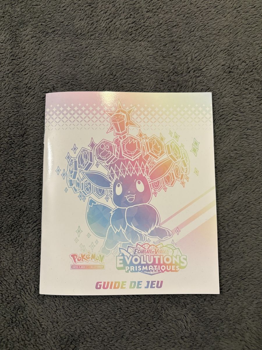 Pokémon Carte collezionabili: Guide de jeu Pokémon Écarlate et Violet Évolutions Prismatiq – Usato da Cugy FR venduto da K78