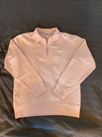 Pull zip 3/4 temple rose Edmmond Studio