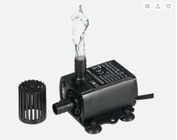 Mini Tauchpumpe USB 5V 250 l/h IP68 leise Brunnen / Aquarium