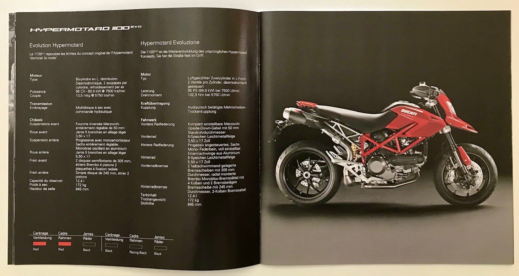 Ducati Documenti: Ducati Prospekt Modelljahr 2011 – Usato da Strengelbach venduto da Omobono 3