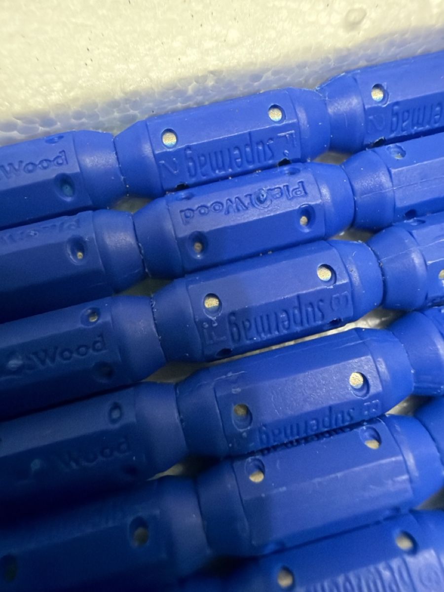 Kit di costruzioni: Supermag  Magnete, blaue Stäbe & Kugeln, Top! – Nuovo e nell'imballaggio originale da Rotkreuz venduto da perlengott 2