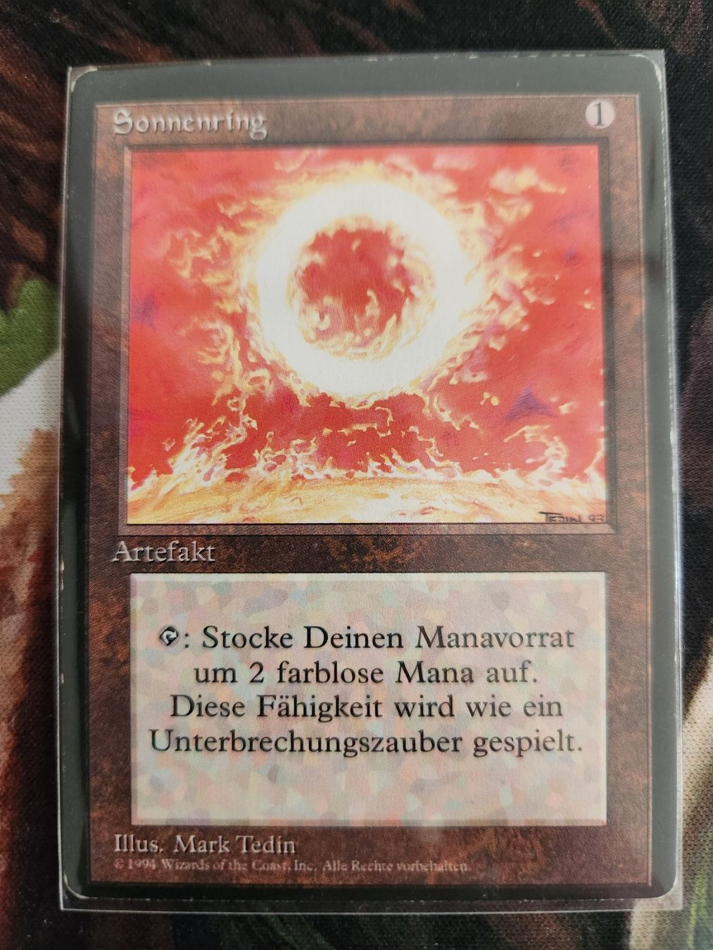 Magic The Gathering Carte collezionabili: MTG Sonnenring Deutsch Limitiert – Usato da Bütschwil venduto da Osomo