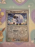 Wooloo Reverse Holo Pokemon SCR 124/142 EN