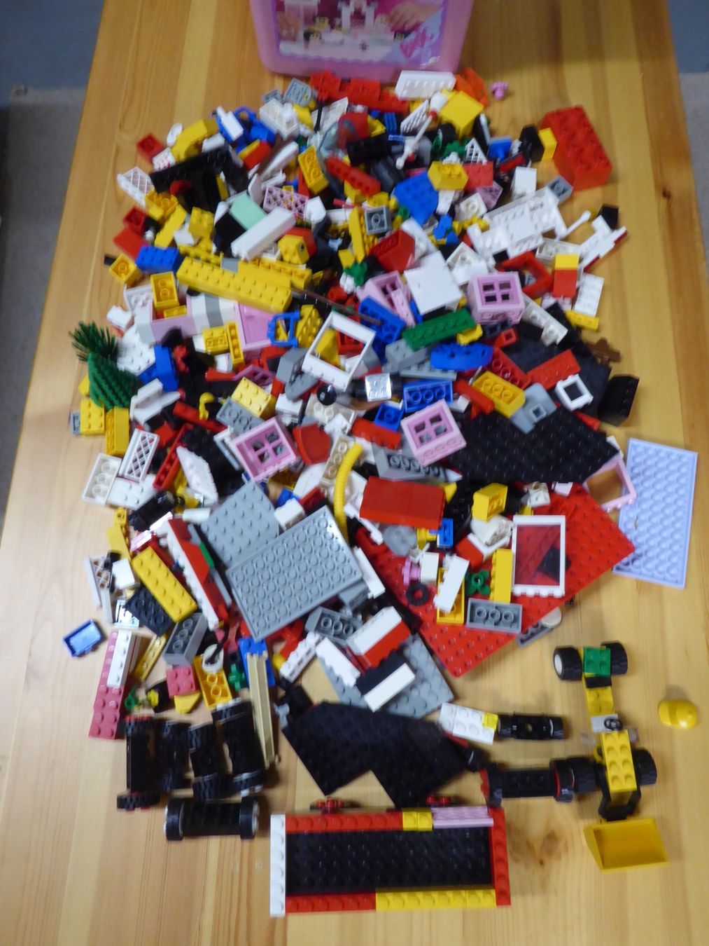 Lego Giocattoli: Lego System Bauklötze, mit Behälter – Usato da Mühleberg venduto da Pumori 3