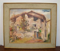 Albert Stefan Kohler 1883-1946 Ascona, "Tessiner Häuser"