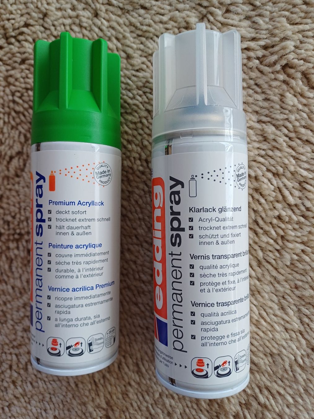 Farben: 2 Edding Permanent Spray – Neu und originalverpackt aus Würenlos von JRP_71 1