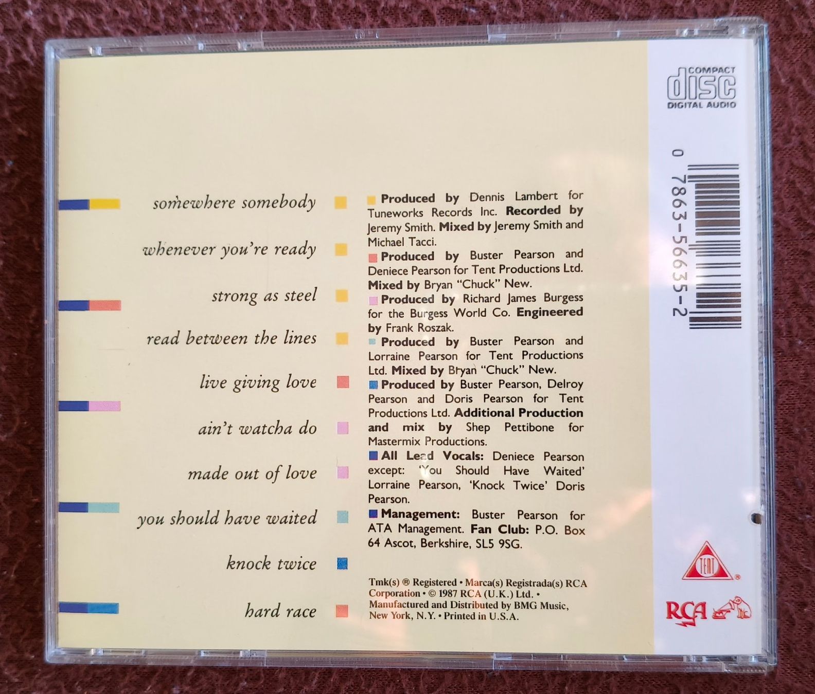 CDs: CD Five Star - Between The Lines – Gebraucht aus Heerbrugg von sve_p826 1
