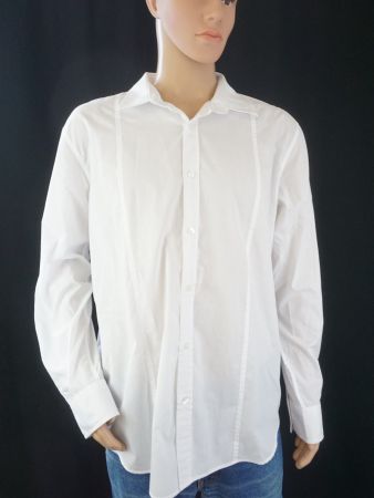 Weisses Hemd Slim Fit XXL