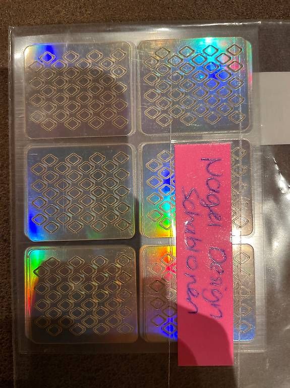 Schablonen: Nageldesign Schablonen Designschablonen – Gebraucht aus Scharans von csp_sbl5 4