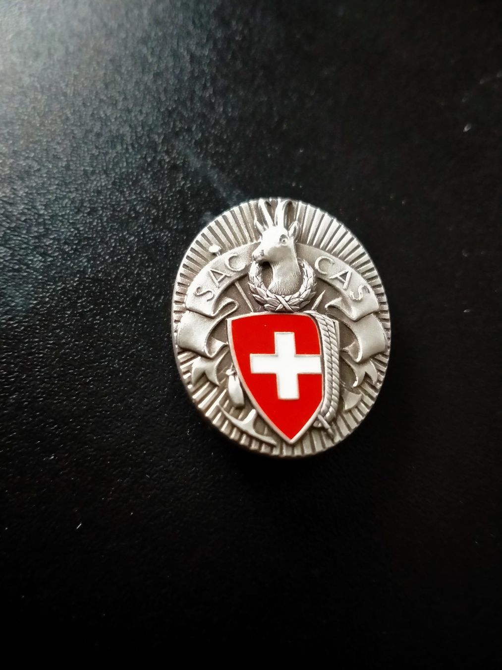 Placchette & Badge: SAC CAS Abzeichen – Usato da Küssnacht am Rigi venduto da perlboote