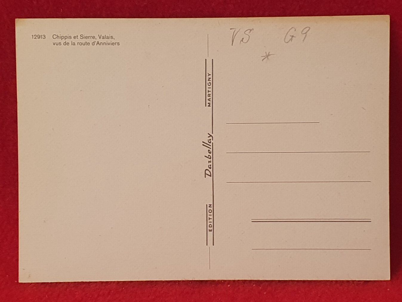 Cartoline postali: Flugaufnahme Chippis et Sierre Wallis – Usato da Küttigen venduto da Melisch1000 1