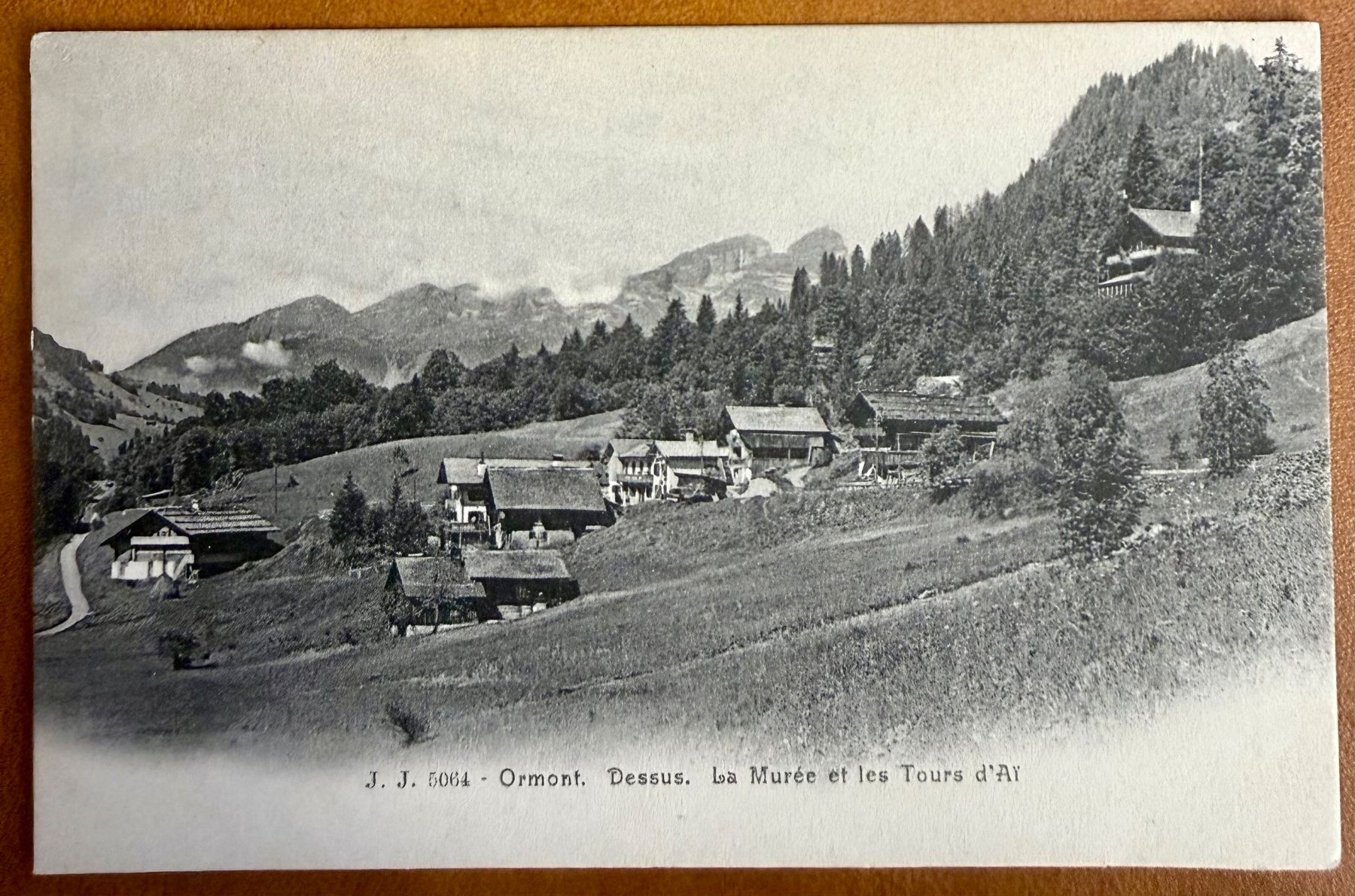 Cartoline postali: Ormonts Dessus - La Murée 1906 – Usato da Lutry venduto da Ediego