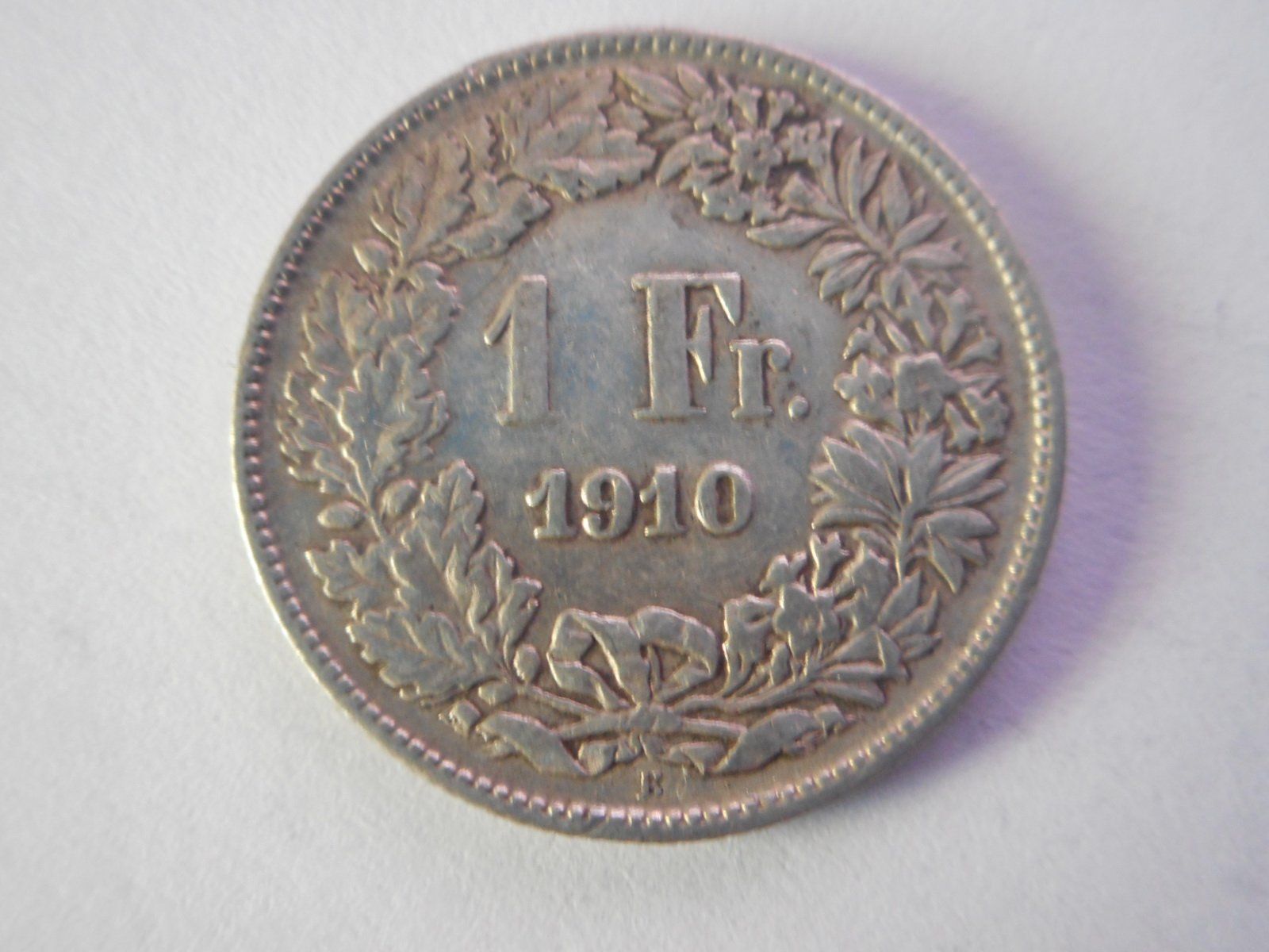 Alle Münzen: 1 Fr. 1910 silber – Gebraucht aus Kriegstetten von pizlad2010 1