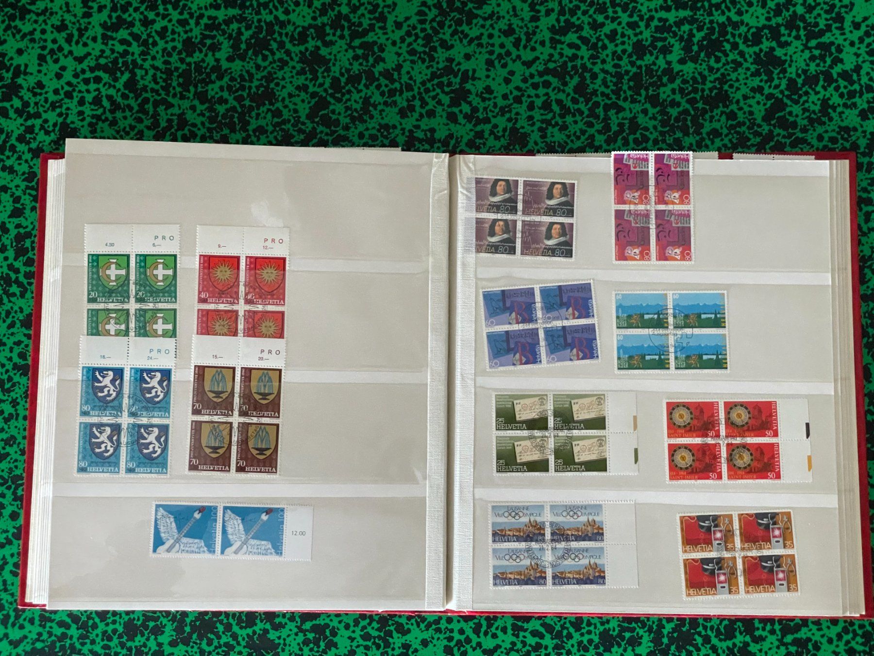 Tous les timbres: Viererblöcke 270 Stück – Neuf (Voir description) à Menzingen par Wlukas 7