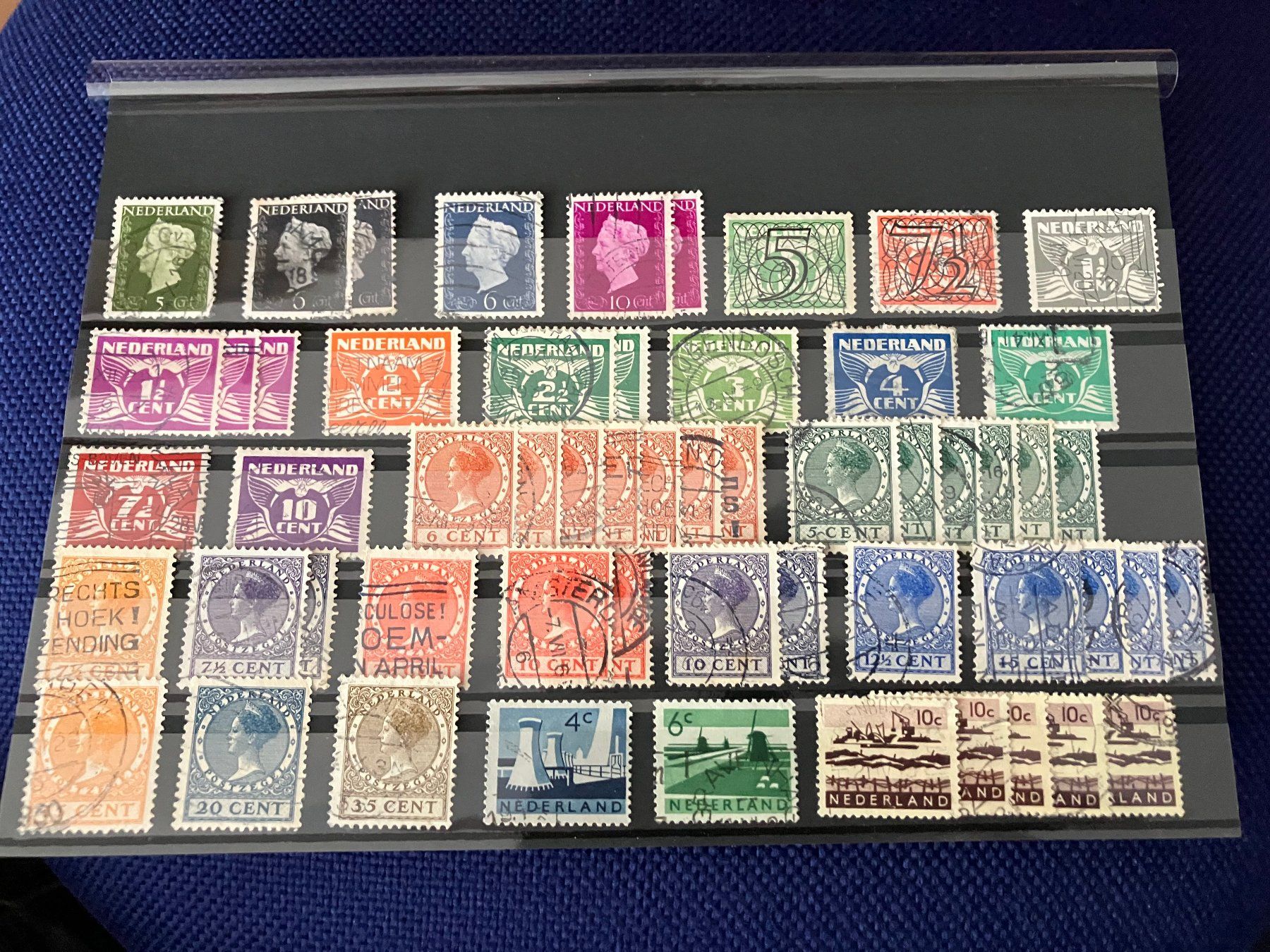 Tutti i francobolli: Briefmarken Niederlande – Usato da Bolligen venduto da Isebo 1