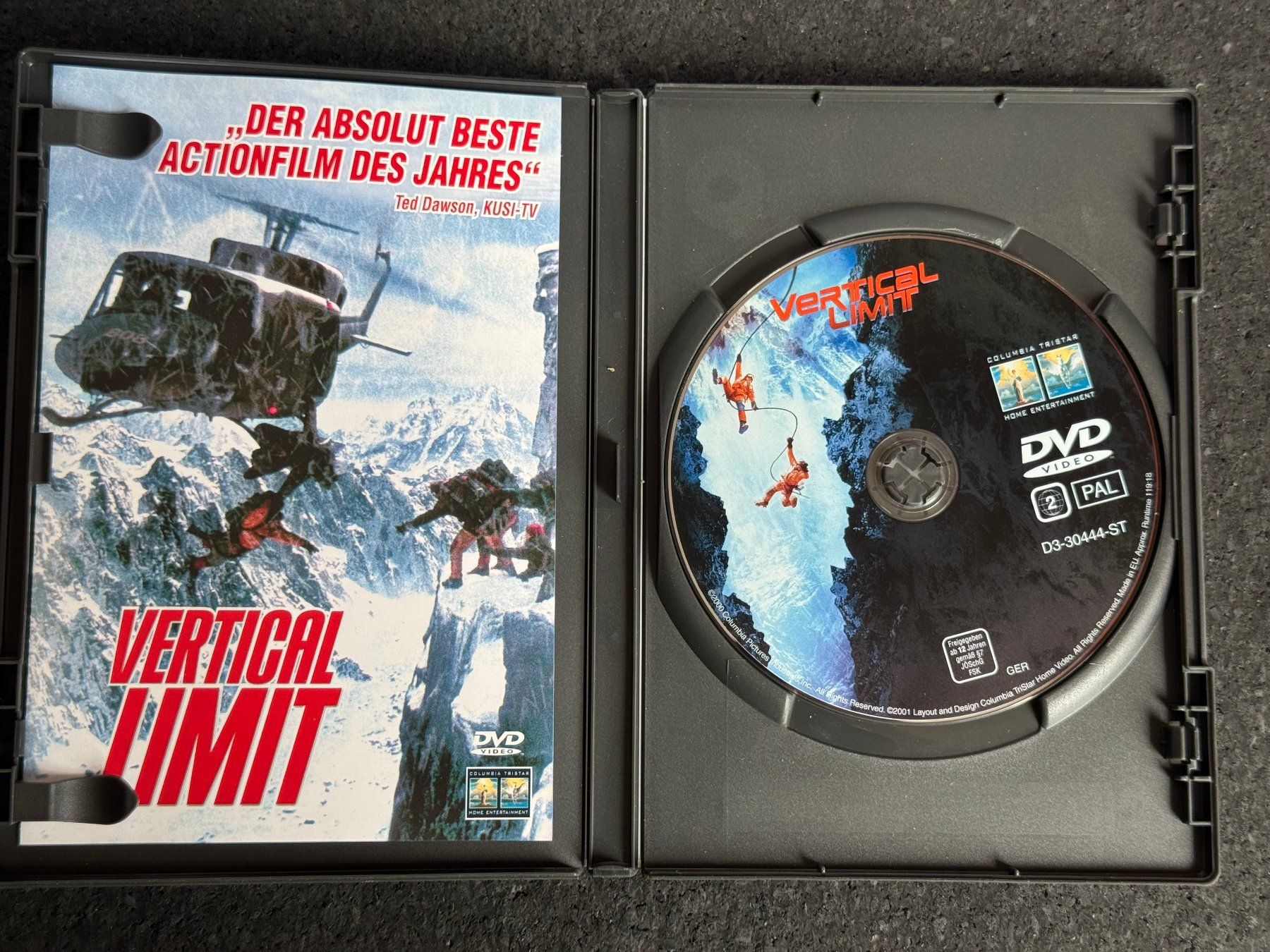 Tutti i DVDs: Vertical Limit "halt dich fest" DVD EN/DE – Usato da Fribourg venduto da tschjoly 4