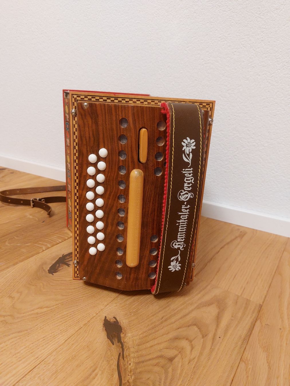 Strumenti musicali: Schwyzerörgeli Reist 3-chörig B – Usato da Brislach venduto da bufi540 1