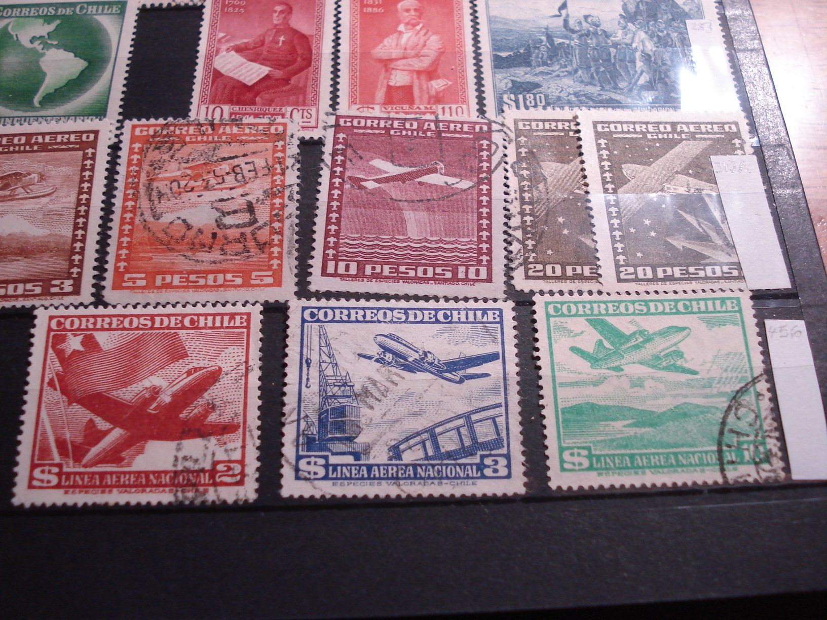 Tous les timbres: Lot alte Marken Chile – D'occasion à Niederwil AG par morostahu 3