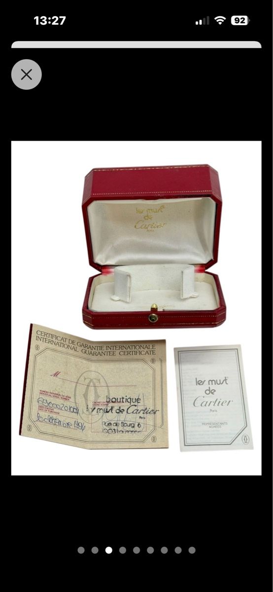 Cartier Orologi: Cartier Must 21.Full Set – Usato da Zürich venduto da Hati81 3