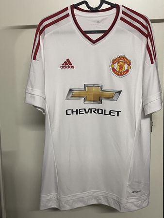 Manchester United Trikot weiss Grösse M neu 
