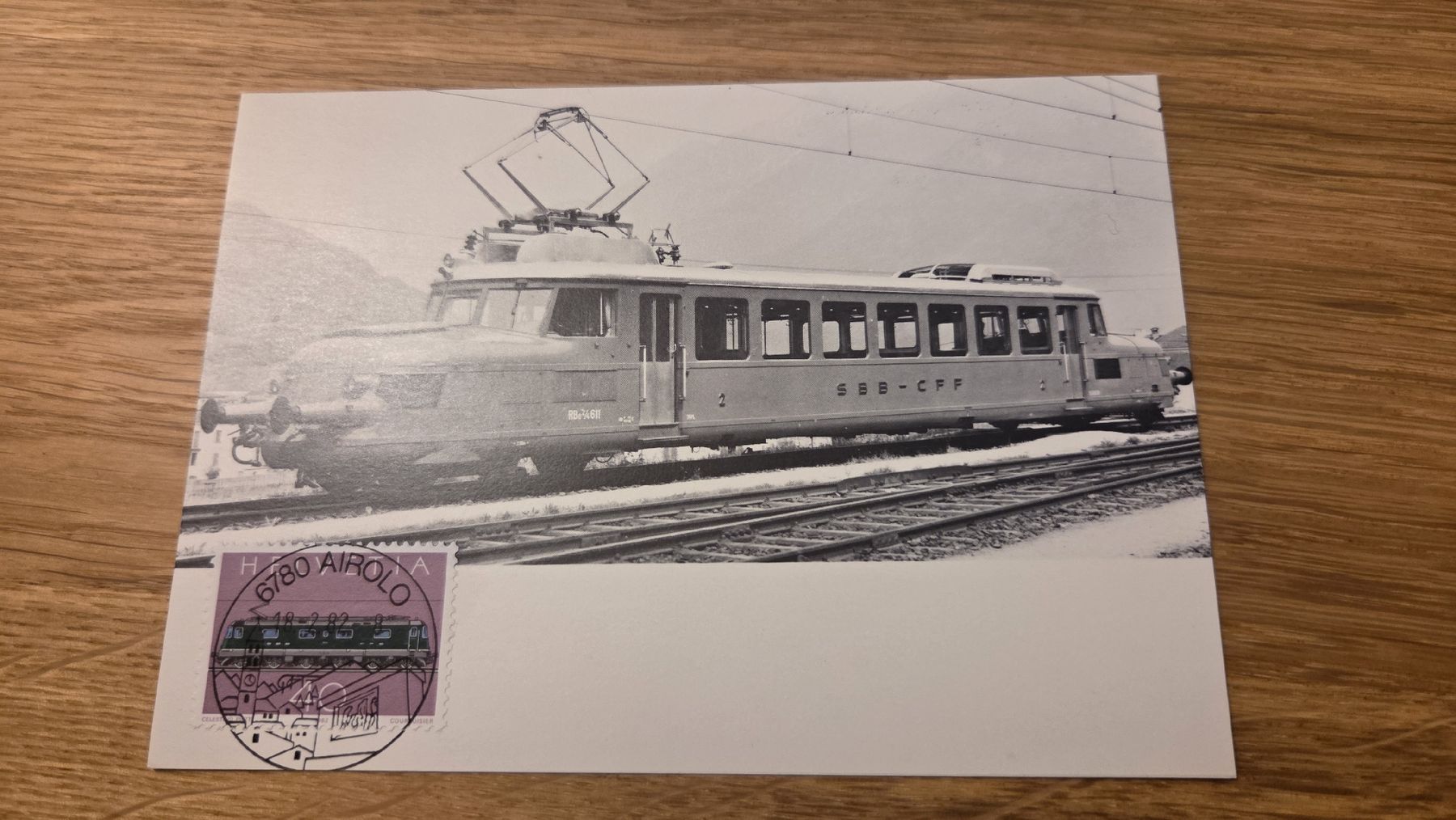 Tutti i francobolli: 1982 FDC Maximumkarte 100 Jahre Gotthardbahn – Usato da Arni AG venduto da Moth68